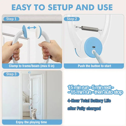 mart Hanging Electric Cat Toy for Indoor Cats