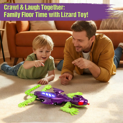 Wall Climbing Gecko Lizard Robot Toy - Rechargeable Remote Control RC Crawler for Boys & Girls Ages 6 & up | Perfect Easter Gifts, Christmas Gifts & Stocking Stuffers