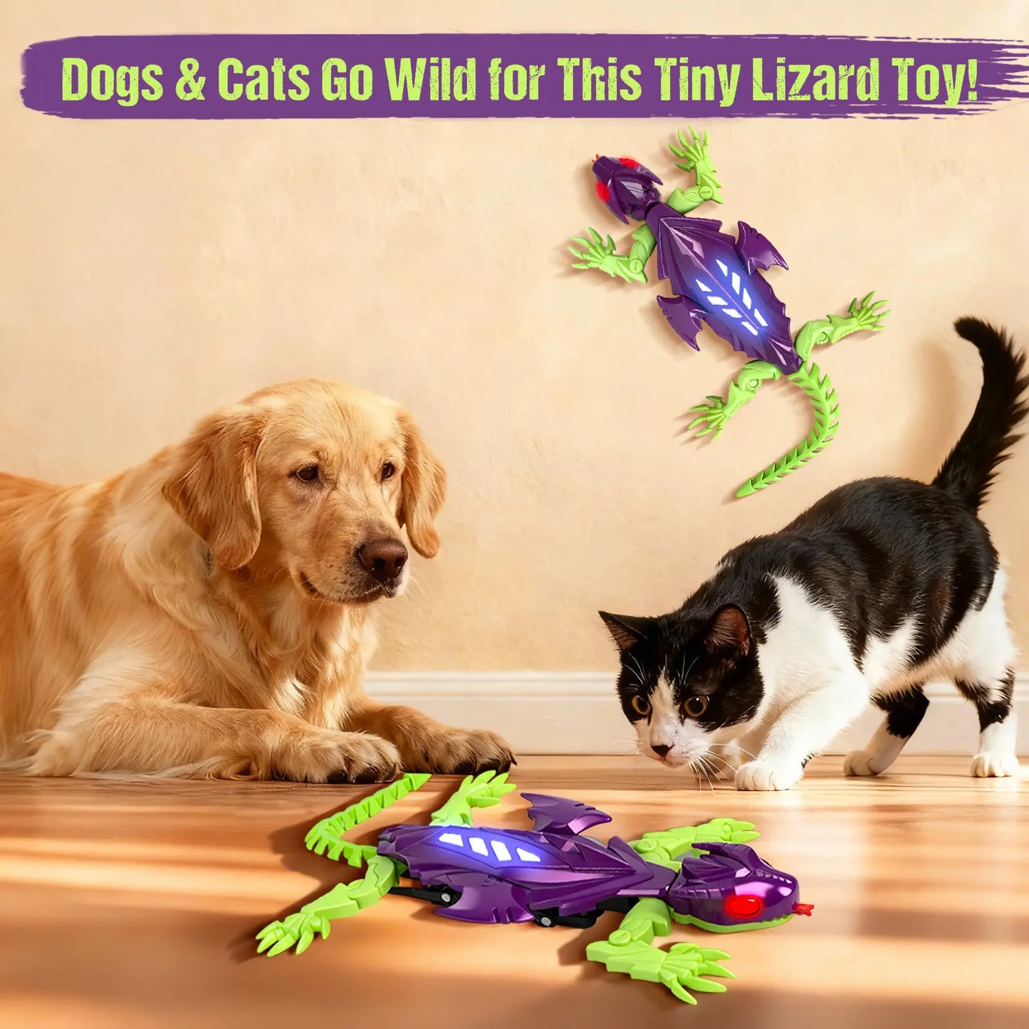 Wall Climbing Gecko Lizard Robot Toy - Rechargeable Remote Control RC Crawler for Boys & Girls Ages 6 & up | Perfect Easter Gifts, Christmas Gifts & Stocking Stuffers