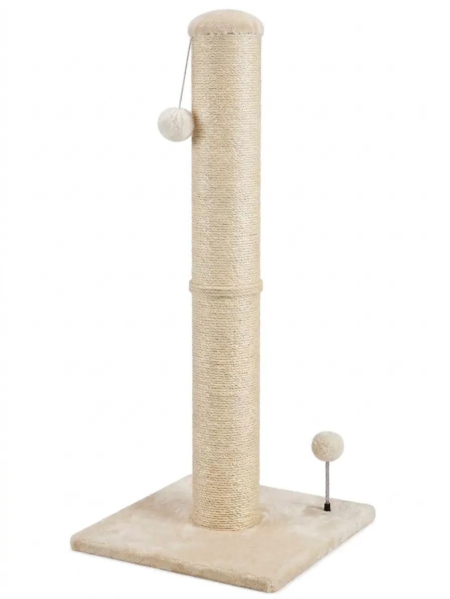 ThePurrPaw Tall Scratching Post for Active Indoor Cats