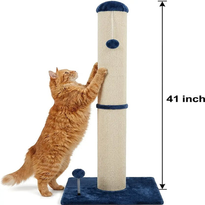 ThePurrPaw Tall Scratching Post for Active Indoor Cats
